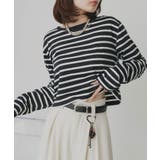 ブラック×ボーダー | 【2026SS新作】アソート ショート丈ロンT | ad thie