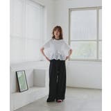 【2026SS新作】ティアードフリル ショート丈Tシャツ | ad thie | 詳細画像2 