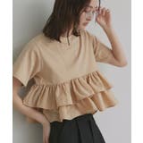 【2026SS新作】ティアードフリル ショート丈Tシャツ | ad thie | 詳細画像35 