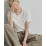 【2026SS新作】カップ付きベーシックコンパクトTシャツ | ad thie | 詳細画像10