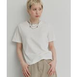 【2026SS新作】カップ付きベーシックコンパクトTシャツ | ad thie | 詳細画像11