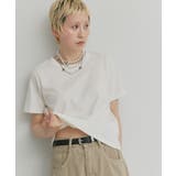 【2026SS新作】カップ付きベーシックコンパクトTシャツ | ad thie | 詳細画像7