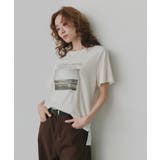【2026SS新作】アソート カップ付きフォトプリントTシャツ | ad thie | 詳細画像5
