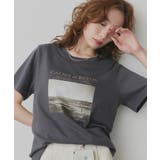 チャコール | 【2026SS新作】アソート カップ付きフォトプリントTシャツ | ad thie