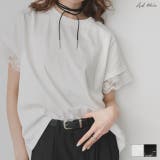 【2026SS新作】レーススリーブドルマンTシャツ | ad thie | 詳細画像1