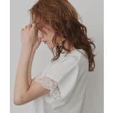 【2026SS新作】レーススリーブドルマンTシャツ | ad thie | 詳細画像12