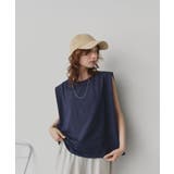 【2026SS新作】サイドタックノースリーブTシャツ | ad thie | 詳細画像20