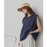 【2026SS新作】サイドタックノースリーブTシャツ | ad thie | 詳細画像22