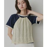【2026SS新作】ショート丈 リンガーデザインTシャツ | ad thie | 詳細画像21