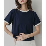 【2026SS新作】ショート丈 リンガーデザインTシャツ | ad thie | 詳細画像23