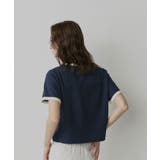 【2026SS新作】ショート丈 リンガーデザインTシャツ | ad thie | 詳細画像24
