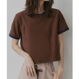 【2026SS新作】ショート丈 リンガーデザインTシャツ | ad thie | 詳細画像30