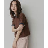 【2026SS新作】ショート丈 リンガーデザインTシャツ | ad thie | 詳細画像32