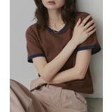 【2026SS新作】ショート丈 リンガーデザインTシャツ | ad thie | 詳細画像34