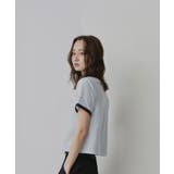 【2026SS新作】ショート丈 リンガーデザインTシャツ | ad thie | 詳細画像40
