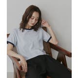 【2026SS新作】ショート丈 リンガーデザインTシャツ | ad thie | 詳細画像44