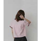 【2026SS新作】ショート丈 リンガーデザインTシャツ | ad thie | 詳細画像50