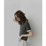 【2026SS新作】ショート丈 リンガーデザインTシャツ | ad thie | 詳細画像6