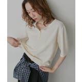 【2026SS新作】ベーシック ヘンリーネック Tシャツ | ad thie | 詳細画像16 