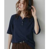 【2026SS新作】ベーシック ヘンリーネック Tシャツ | ad thie | 詳細画像20 
