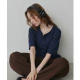 【2026SS新作】ベーシック ヘンリーネック Tシャツ | ad thie | 詳細画像25 