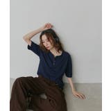 【2026SS新作】ベーシック ヘンリーネック Tシャツ | ad thie | 詳細画像26 