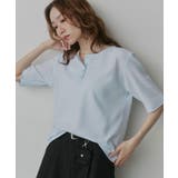 【2026SS新作】ベーシック ヘンリーネック Tシャツ | ad thie | 詳細画像39 