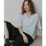 【2026SS新作】ベーシック ヘンリーネック Tシャツ | ad thie | 詳細画像45 