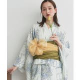 【2026SS新作】糸菊柄 セパレート浴衣4点セット ワンピースタイプ | ad thie | 詳細画像13