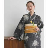 【2026SS新作】糸菊柄 セパレート浴衣4点セット ワンピースタイプ | ad thie | 詳細画像35