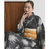 【2026SS新作】糸菊柄 セパレート浴衣4点セット ワンピースタイプ | ad thie | 詳細画像38