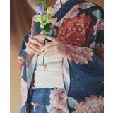 【2026SS新作】紫陽花柄 セパレート浴衣4点セット ワンピースタイプ | ad thie | 詳細画像10