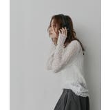 【2026AW新作】クルーネック レーストップス | ad thie | 詳細画像13 