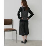 【2026AW新作】ショルダーフリル リブタンクトップ | ad thie | 詳細画像18 