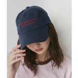 【2026AW新作】ベーシック メッセージロゴキャップ | ad thie | 詳細画像3