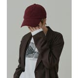 ボルドー | 【2026AW新作】ベーシック コーデュロイキャップ | ad thie