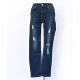 ストレッチダメージスキニーパンツ スキニー ボトム | ad thie | 詳細画像18 