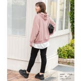 裏シャギー裏起毛ドロップショルダーBIGパーカー スウェット | ad thie | 詳細画像11 