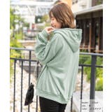 裏シャギー裏起毛ドロップショルダーBIGパーカー スウェット | ad thie | 詳細画像12 