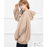 裏シャギー裏起毛ドロップショルダーBIGパーカー スウェット | ad thie | 詳細画像18 