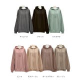 裏シャギー裏起毛ドロップショルダーBIGパーカー スウェット | ad thie | 詳細画像25 