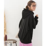 裏シャギー裏起毛ドロップショルダーBIGパーカー スウェット | ad thie | 詳細画像3 