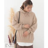 裏シャギー裏起毛ドロップショルダーBIGパーカー スウェット | ad thie | 詳細画像7 