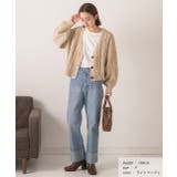 ボリュームスリーブ ケーブルニットカーディガン | ad thie | 詳細画像14 