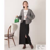 ボリュームスリーブ ケーブルニットカーディガン | ad thie | 詳細画像9 