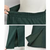 センターシームスリットパンツ マリンボタン セミフレア | ad thie | 詳細画像23 