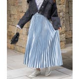 【新色追加!】サテンプリーツロングスカート 秋服 秋 冬服 冬 | ad thie | 詳細画像14