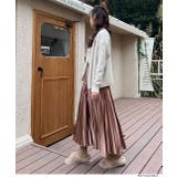 【新色追加!】サテンプリーツロングスカート 秋服 秋 冬服 冬 | ad thie | 詳細画像24
