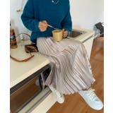 【新色追加!】サテンプリーツロングスカート 秋服 秋 冬服 冬 | ad thie | 詳細画像27