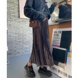 【新色追加!】サテンプリーツロングスカート 秋服 秋 冬服 冬 | ad thie | 詳細画像32